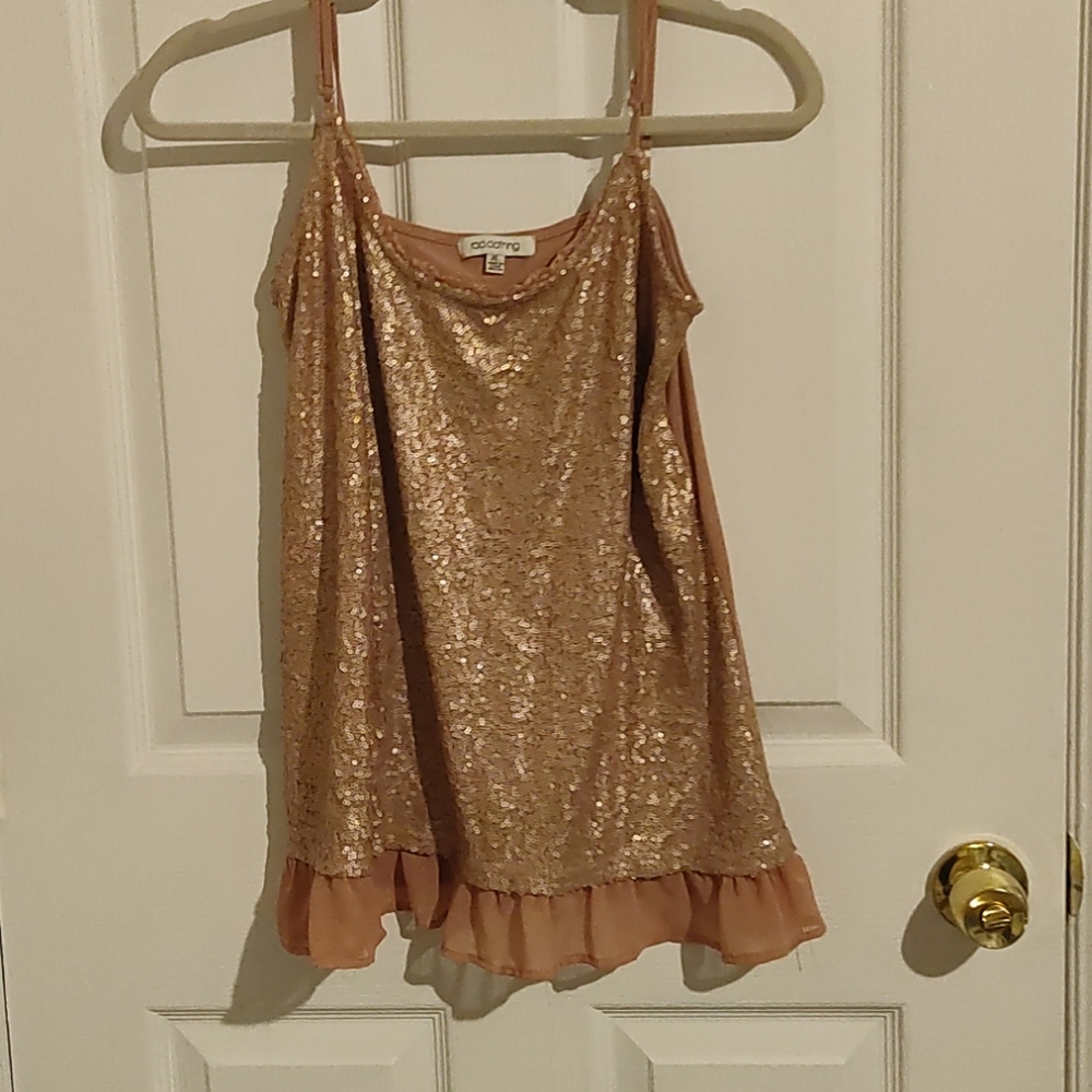 Pink tank top